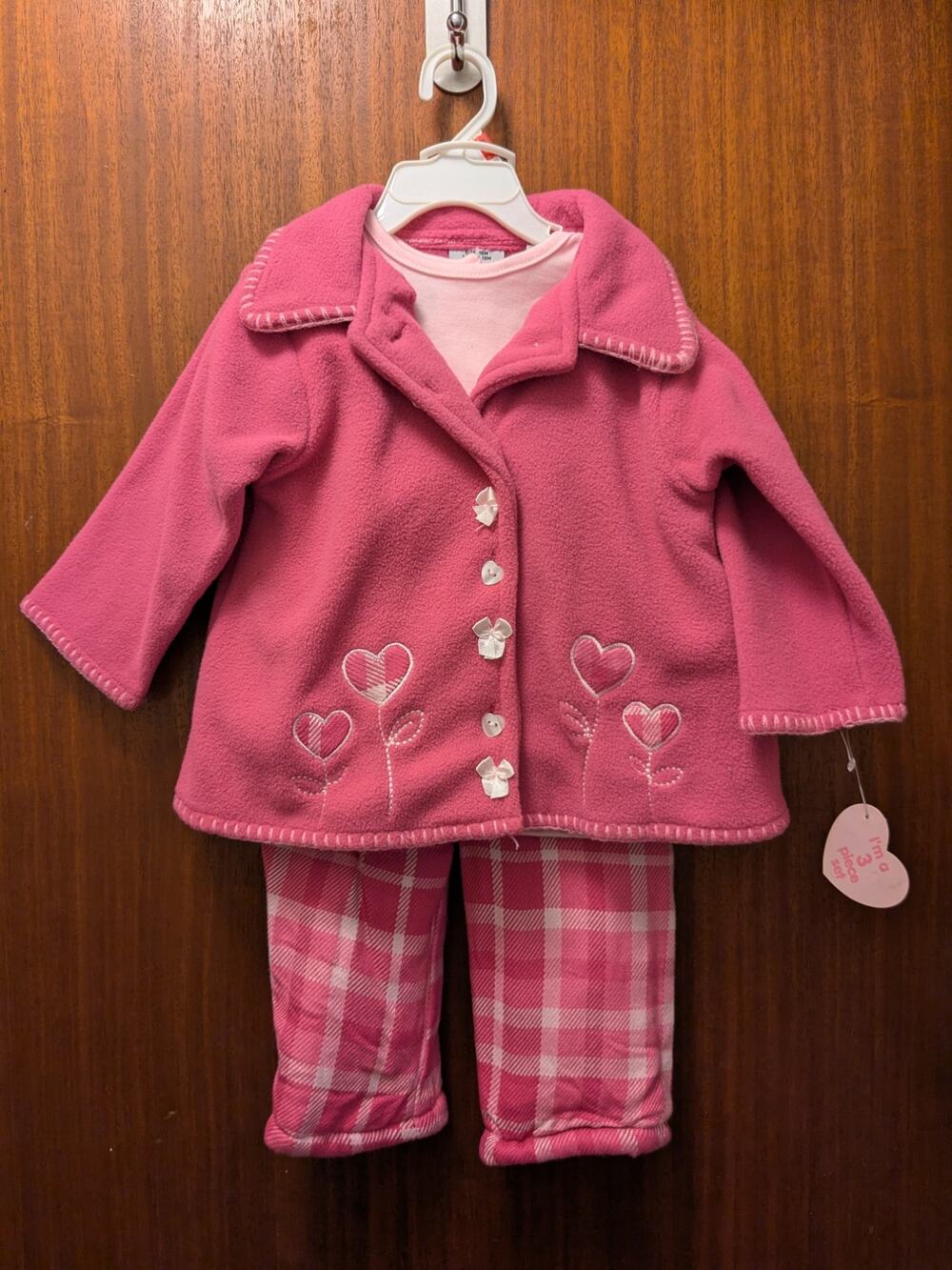 Three Piece Set Infant Toddler Girls Size 18 Months NWT
